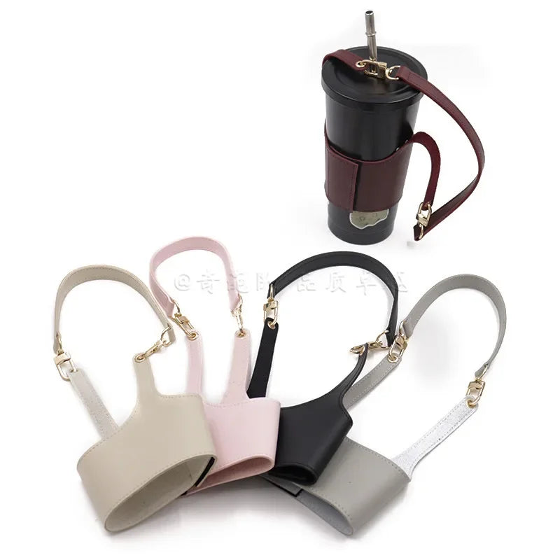 Versatile Eco-Friendly Cup Holder Bag - Elevate Your On-the-Go Sipping!