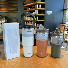 Tyeso Stainless Steel Coffee Cup Thermos - Sip in Style, Anytime, Anywhere!
